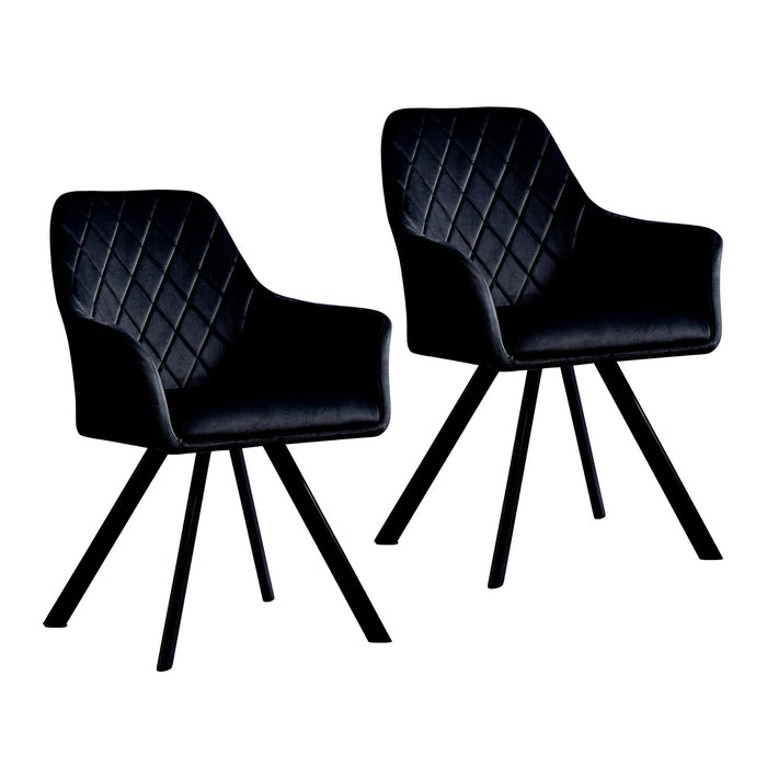 MASON 2er Set Esszimmerstuhl mit Armlehne