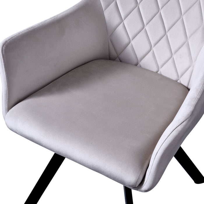 MASON 2er Set Esszimmerstuhl mit Armlehne