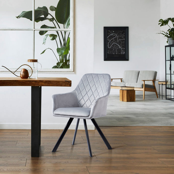 MASON 2er Set Esszimmerstuhl mit Armlehne