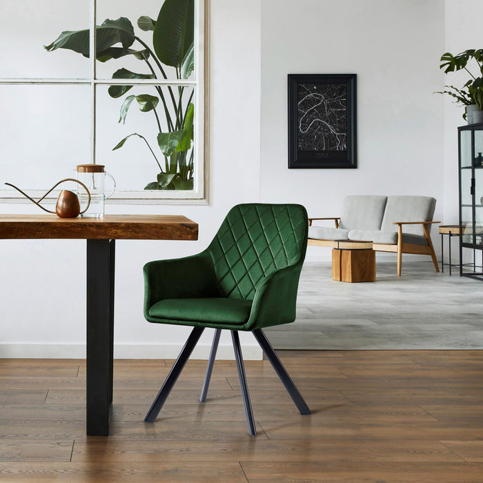 MASON 2er Set Esszimmerstuhl mit Armlehne