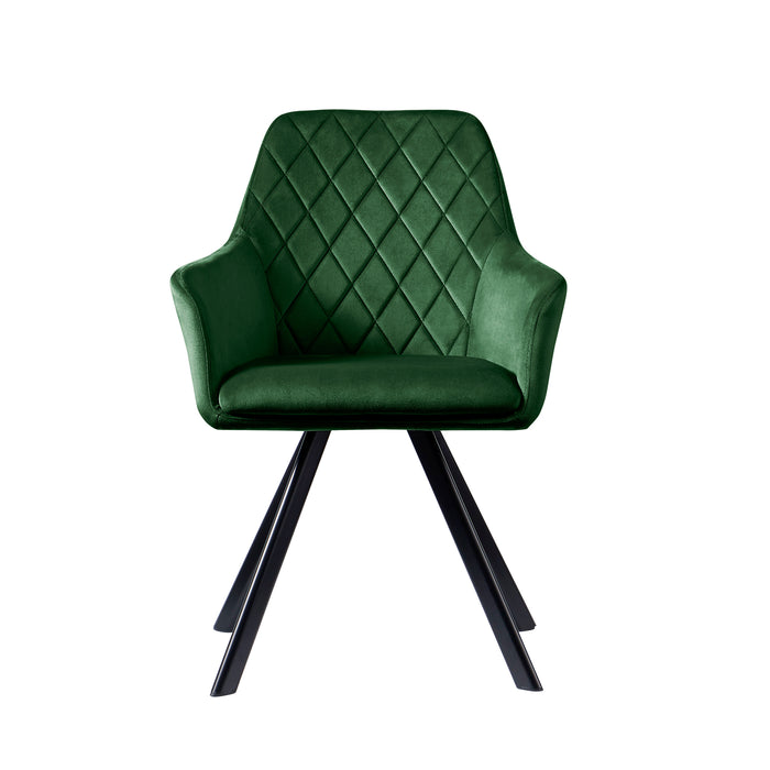 MASON 2er Set Esszimmerstuhl mit Armlehne