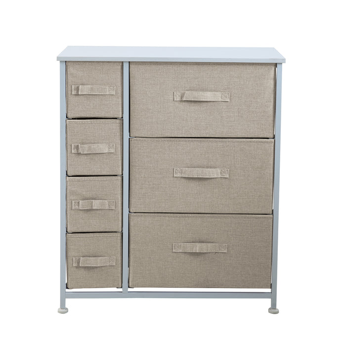 B-Ware ARI Sideboard Weiß/Beige