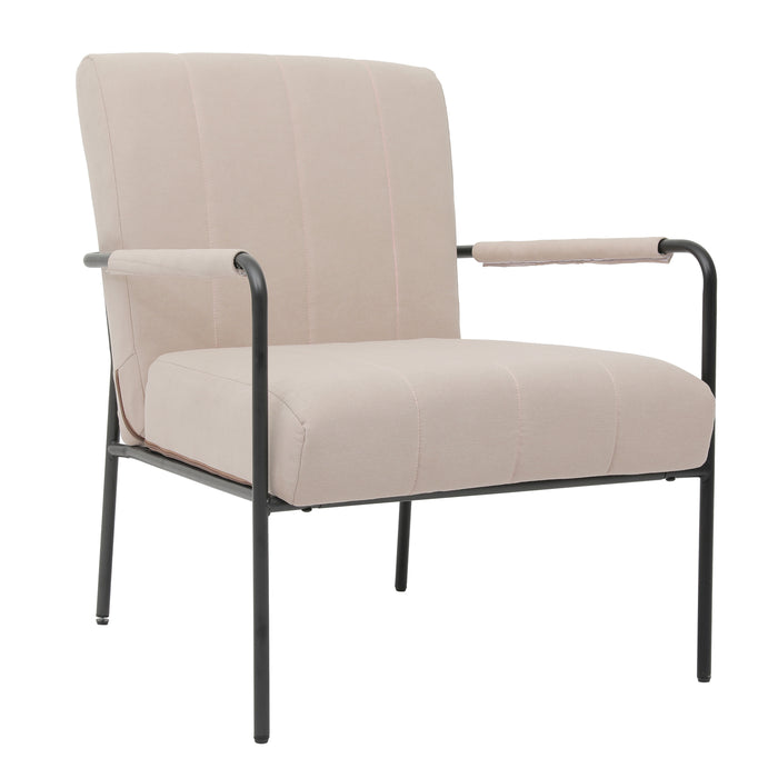 B-Ware KYLE Loungestuhl Stoff Beige