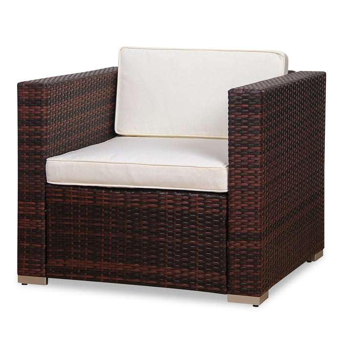 Lugano/California Polyrattan Sessel