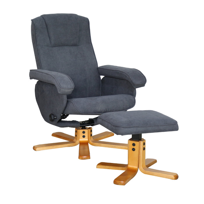 B-Ware Charles Relax Sessel Dunkelgrau