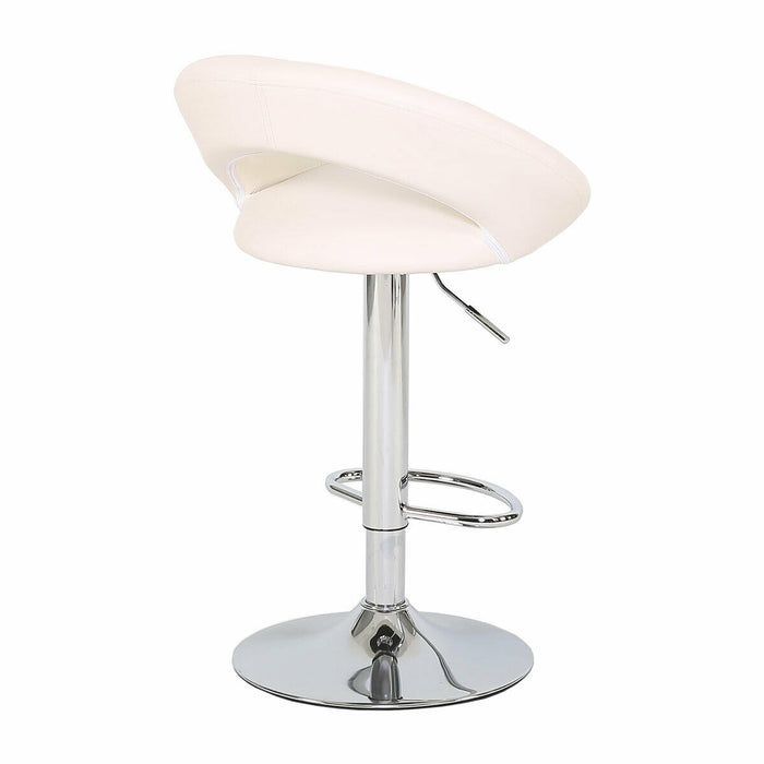 2er Set Barhocker Lounge Hocker Barstuhl Küchestuhl Tresenstuhl Cocktail weiß