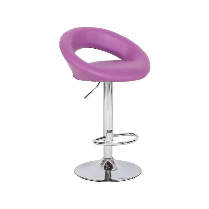 2er Set Barhocker Lila