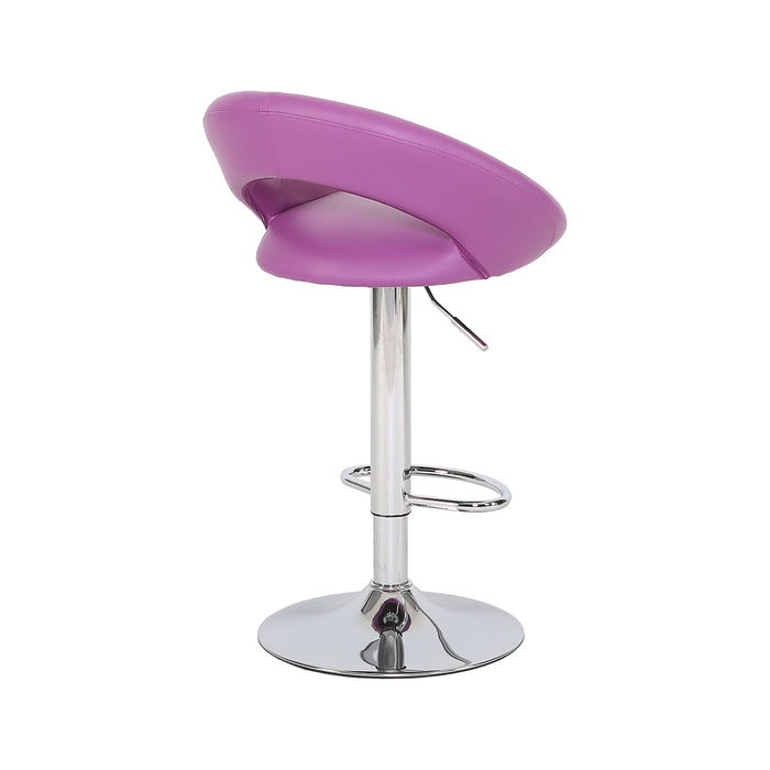 2er Set Barhocker Lila