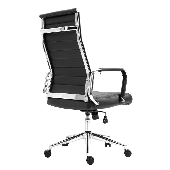 B-Ware  OFFICE Comfort Schreibtischstuhl Kunstleder Schwarz