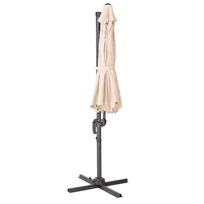 Set Ampelschirm 3m + Haube + Gewichte