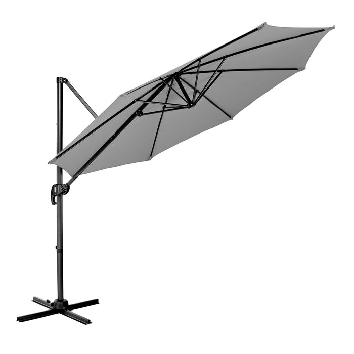 Ampelschirm aus Aluminium