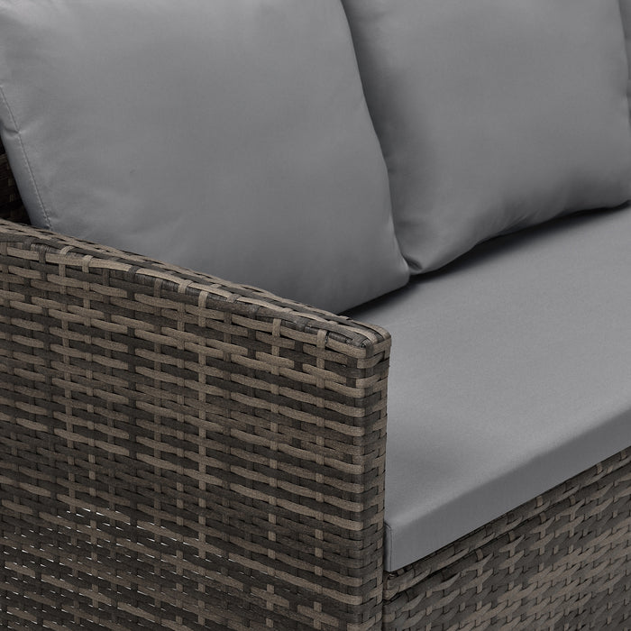MADISON Rattan-Lounge Ecksofa Rattan-Lounge Gartenmöbel-Set