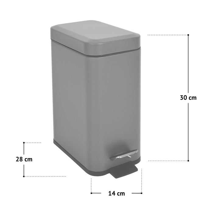 B-Ware STM5 Mülleimer 5L Taupe