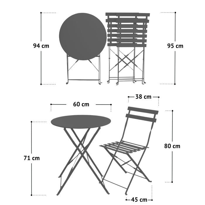 B-Ware BERLIN Bistroset Mint