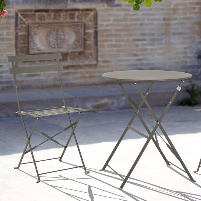B-Ware Bistro-Set Taupe