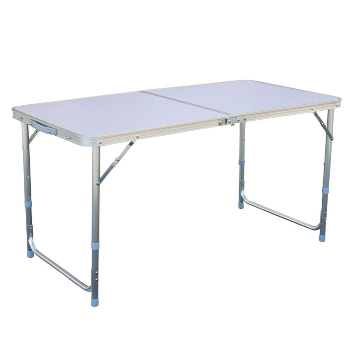 Camping Set Angelstuhl Picknick Hocker Bank Campingtisch Campingmöbel Alu