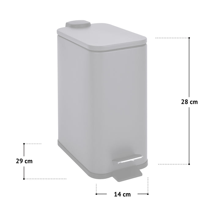B-Ware ST5 Mülleimer 5L Taupe