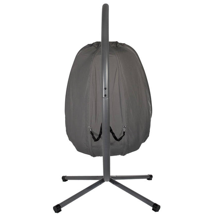 COZY Hängesessel mit Gestell aus Stahl Outdoor Hängekorb