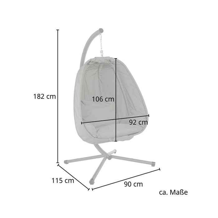 B-Ware COZY Hängesessel Beige