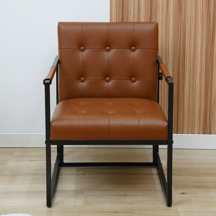 B-Ware JONES Sessel PU Braun
