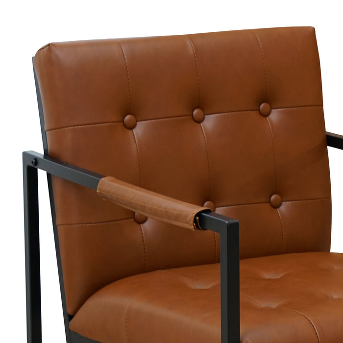 B-Ware JONES Sessel PU Braun