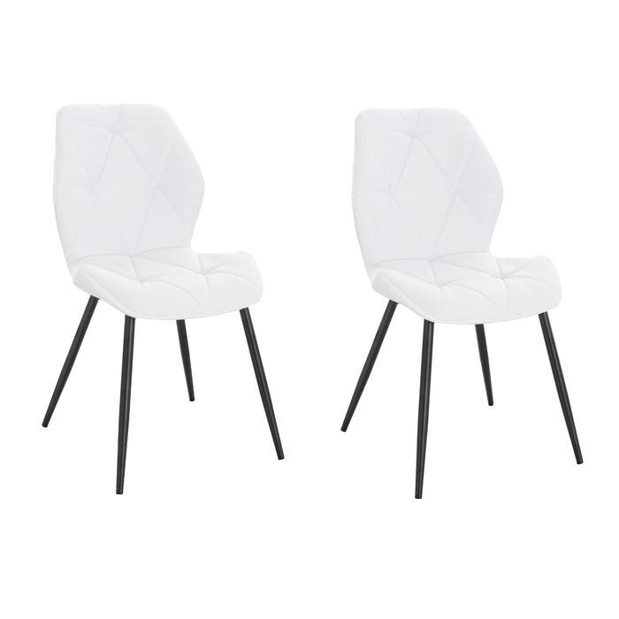 B-Ware JAMIE 2er Set Weiß Stoff