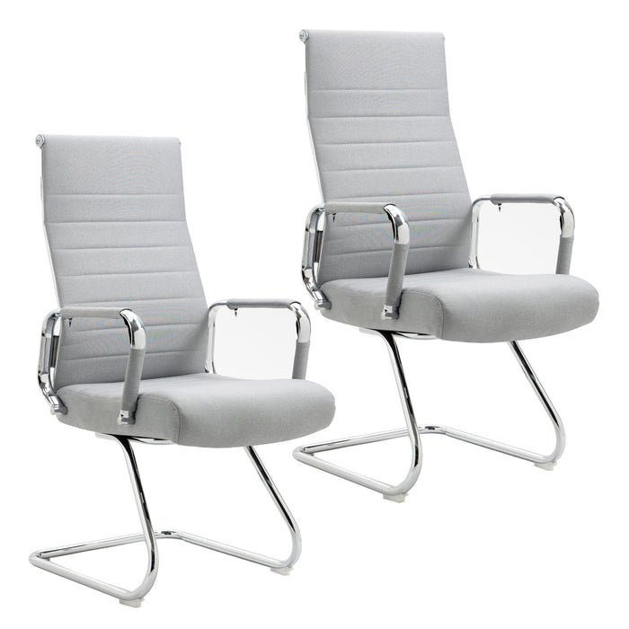 2er Set OFFICE COMFORT Besucherstuhl Kunstleder