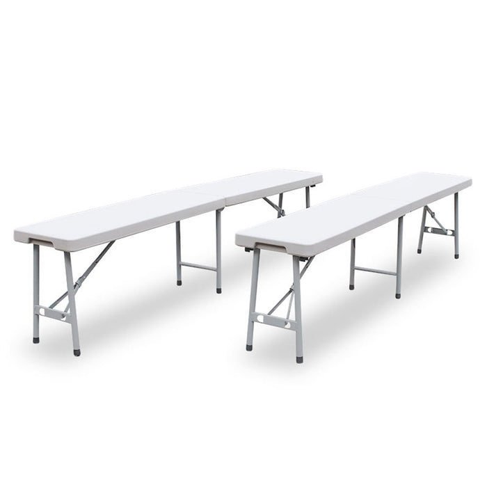 Buffettisch Set mit Bierbänken