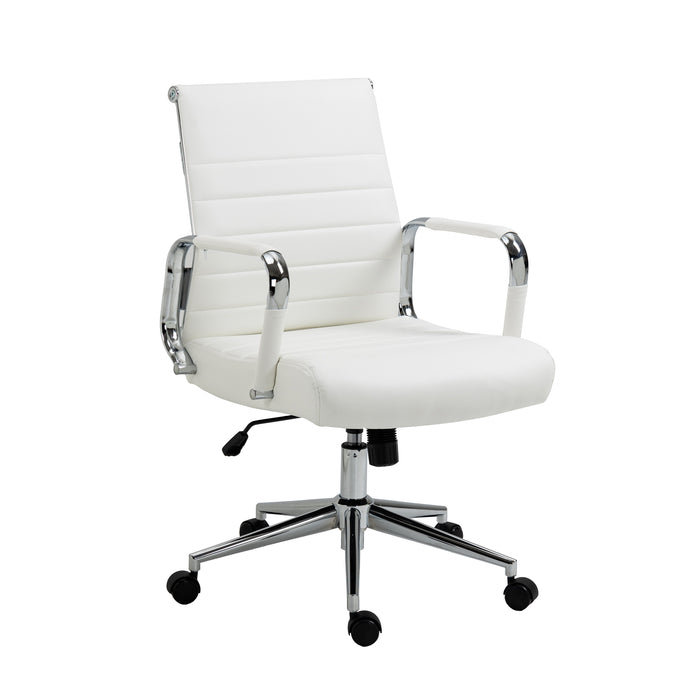 B-Ware OFFICE COMFORT LB Bürostuhl PU Weiß