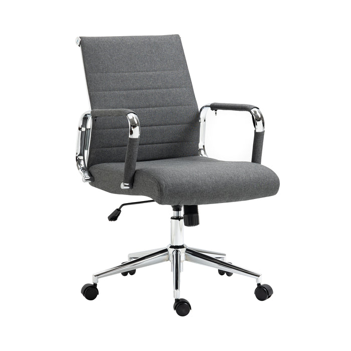 B-Ware OFFICE COMFORT LB Bürostuhl Stoff Dunkelgrau
