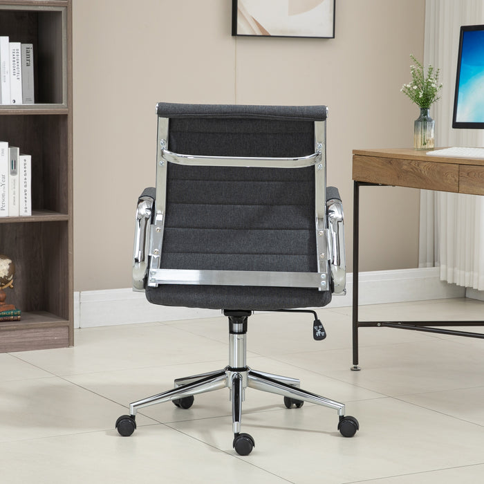 B-Ware OFFICE COMFORT LB Bürostuhl Stoff Dunkelgrau