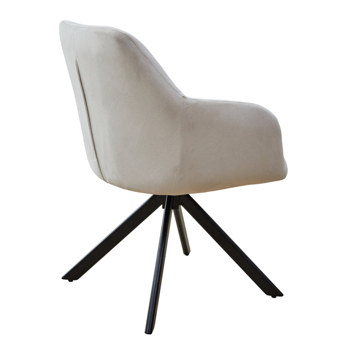 B-Ware SORA Esszimmerstuhl Samt Creme