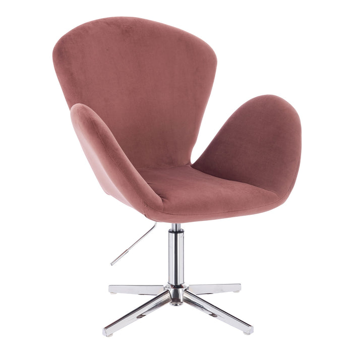 B-Ware Sessel BROOX Samt Rosa