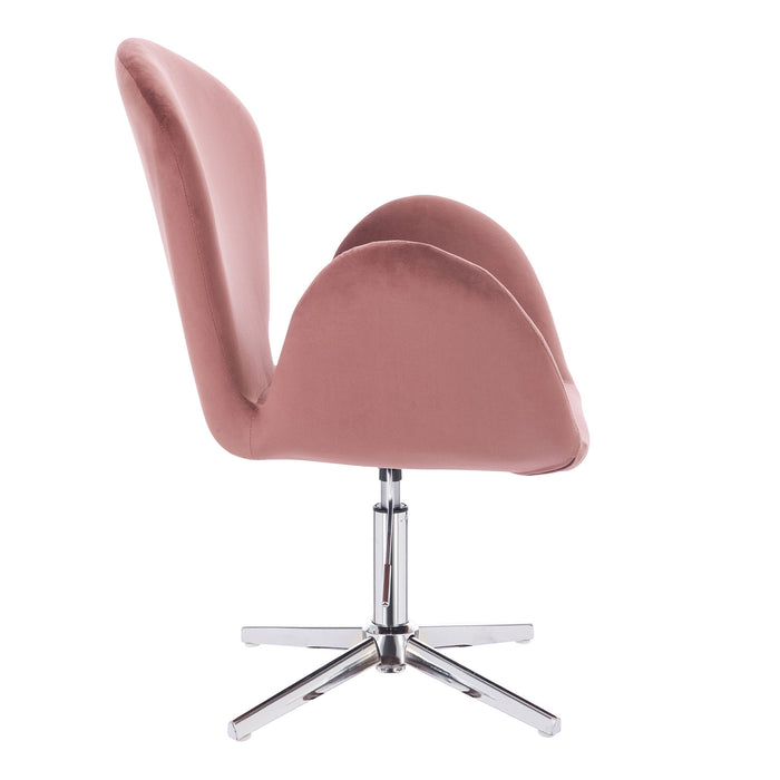 B-Ware Sessel BROOX Samt Rosa