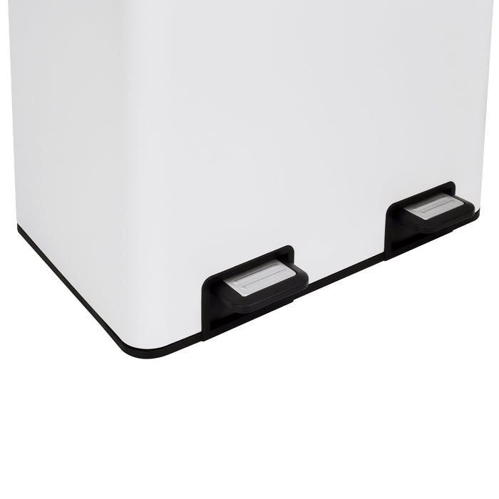 TMH2X30 Mülleimer Weiß