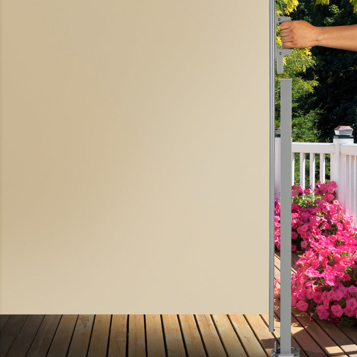 B-Ware Seitenmarkise 400x160cm Beige