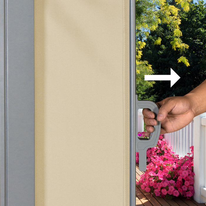 B-Ware Seitenmarkise 400x160cm Beige