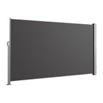 B-Ware Seitenmarkise 500x160cm Dunkelgrau