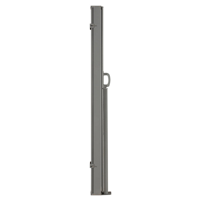 B-Ware Seitenmarkise 500x160cm Dunkelgrau