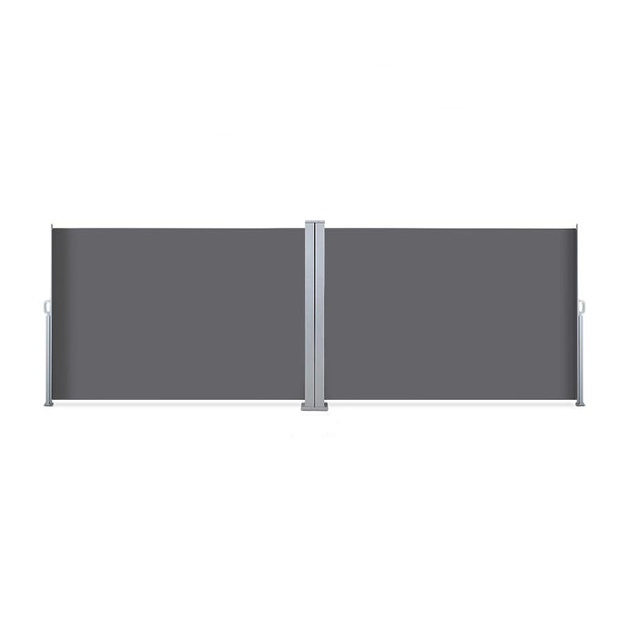 B-Ware SVITA Doppelseitenmarkise 600x200 Hellgrau