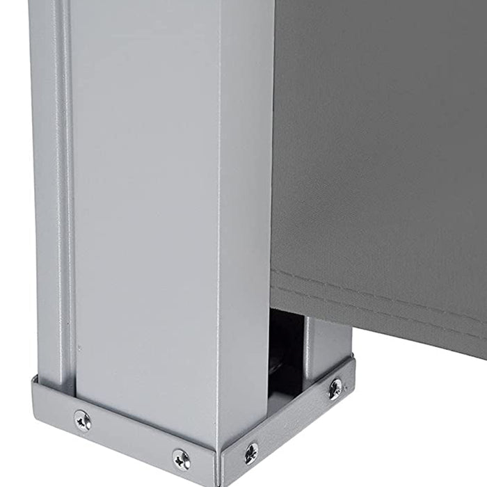 B-Ware SVITA Doppelseitenmarkise 600x200 Hellgrau