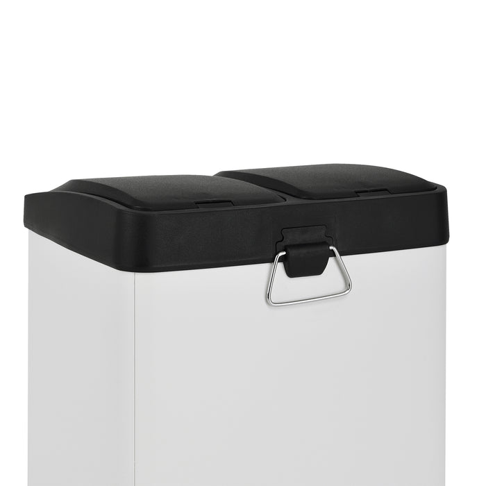TC2X8 Mülleimer 16 Liter Weiß (2x8L)