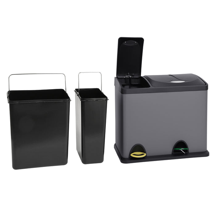 TC2Combo26 Mülleimer Grau 26 Liter