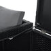 Detail Kissenbox mit Gasdruckfeder