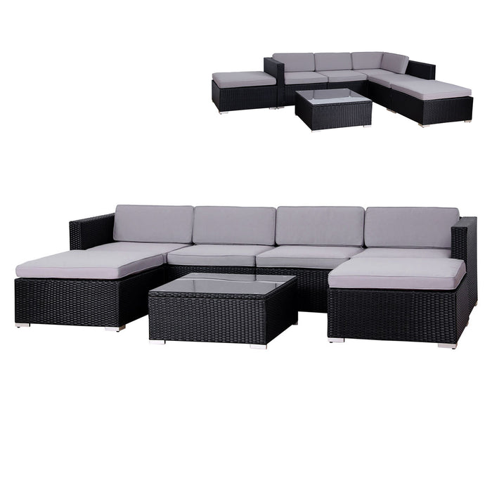 LUGANO Polyrattan Lounge