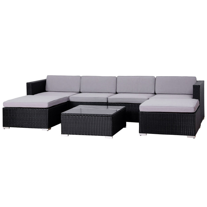 LUGANO Polyrattan Lounge