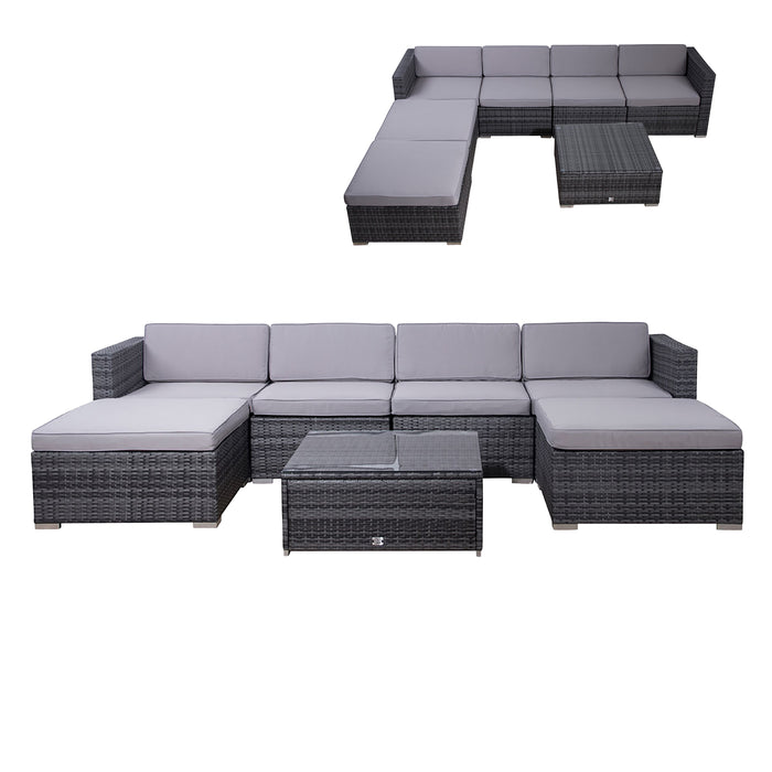 LUGANO Polyrattan Lounge