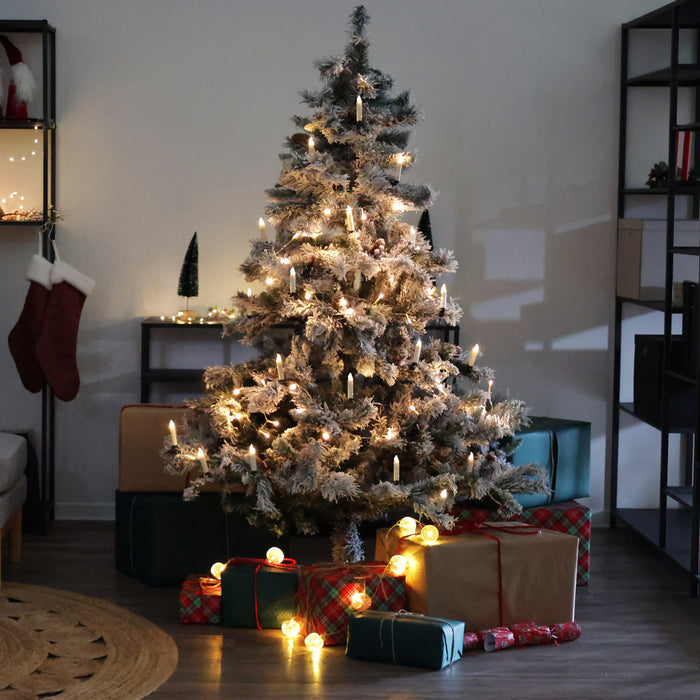 B-Ware Weihnachtsbaum Schnee 150 cm