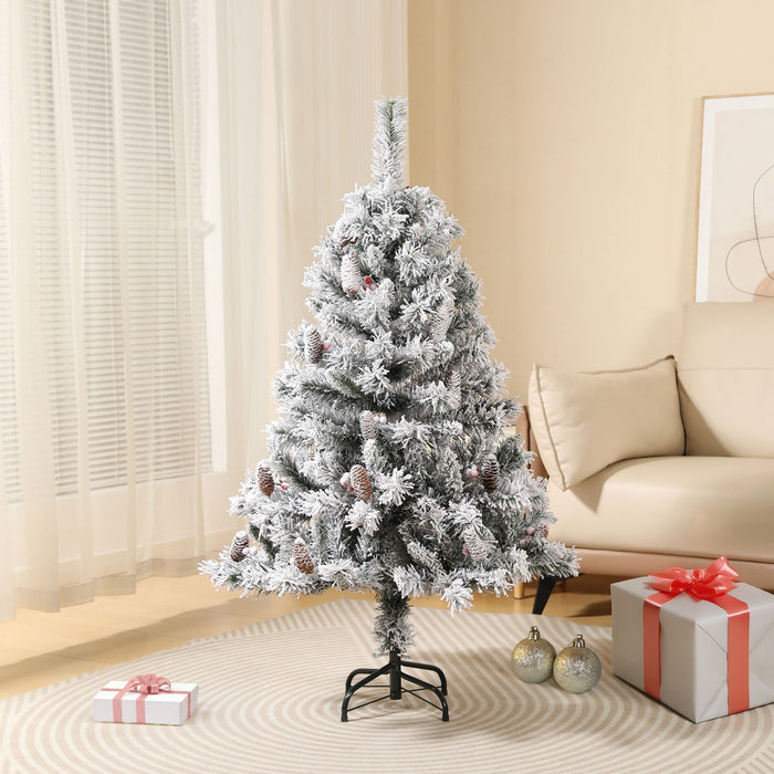 B-Ware Weihnachtsbaum Schnee 150 cm