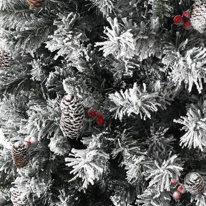 B-Ware Weihnachtsbaum Schnee 150 cm